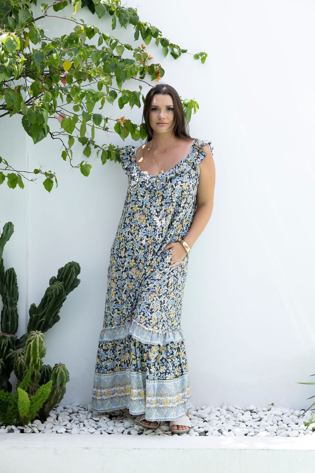 Amore Dress - Bluebell Floral Print