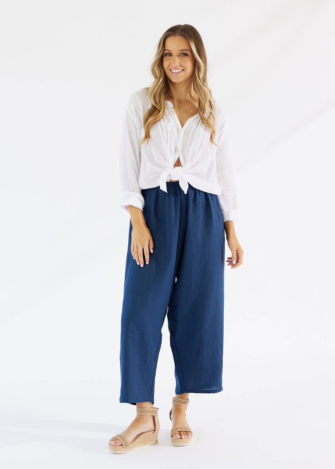 Broome Pant Navy - Salt + Soda