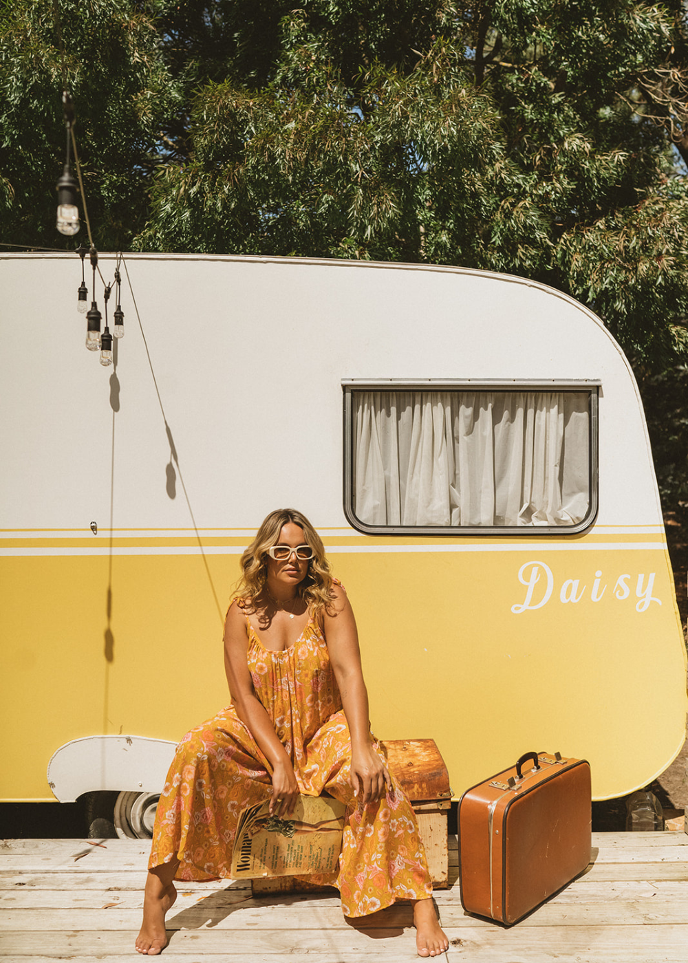 Budva Jumpsuit Amarillo - Salt + Soda