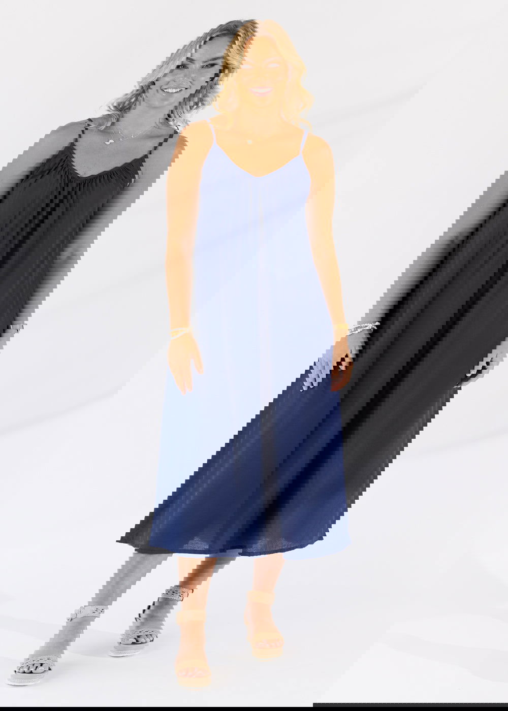 Budva Jumpsuit Navy - Salt + Soda