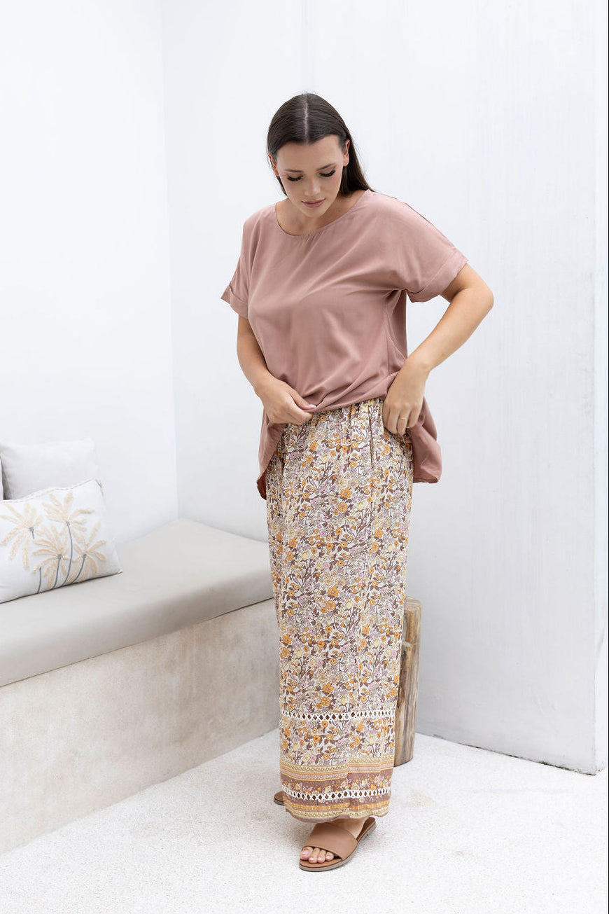 Malibu Pant - Buttercup Floral