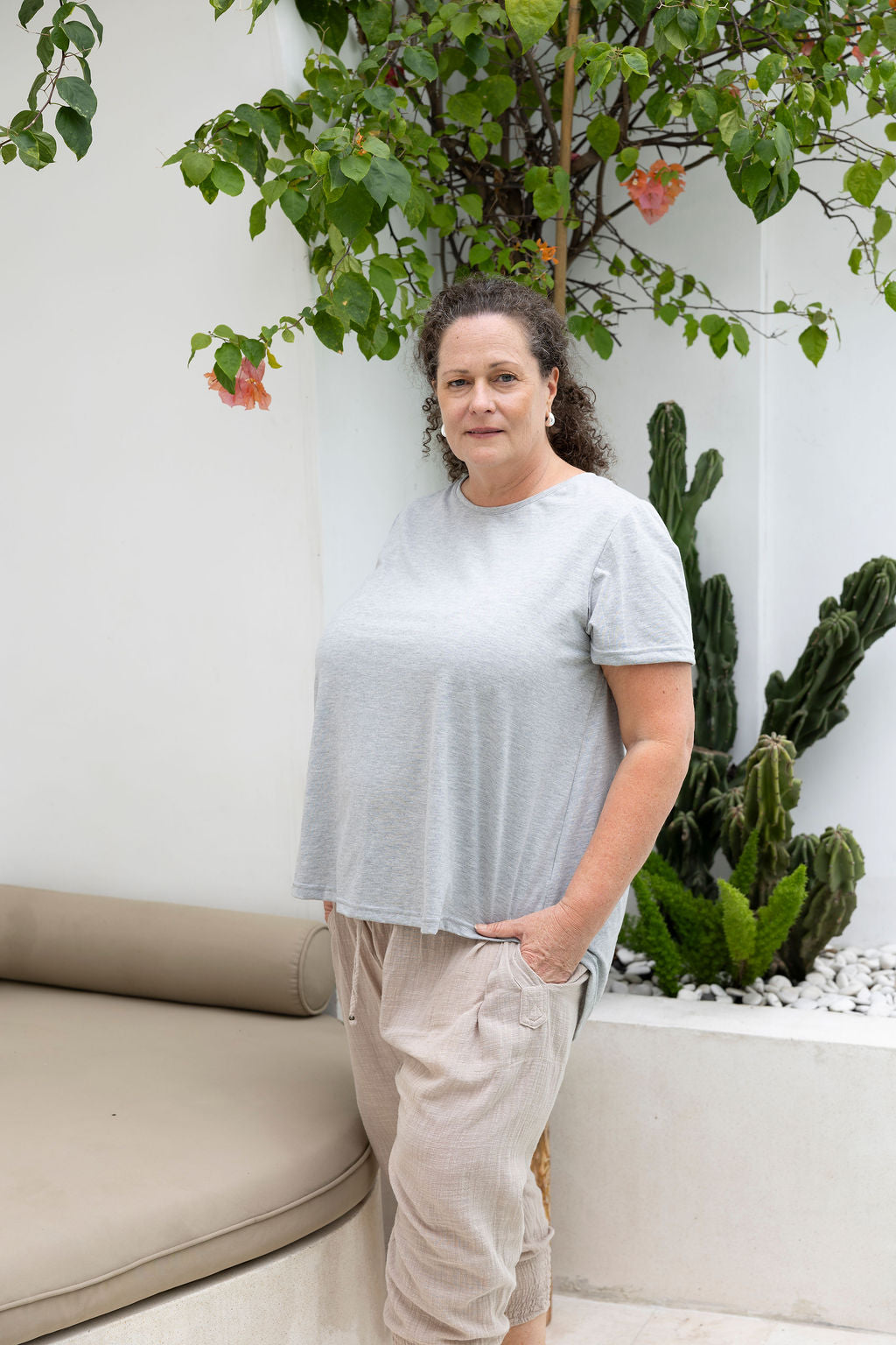 Monaco Top - Always - Grey Marle