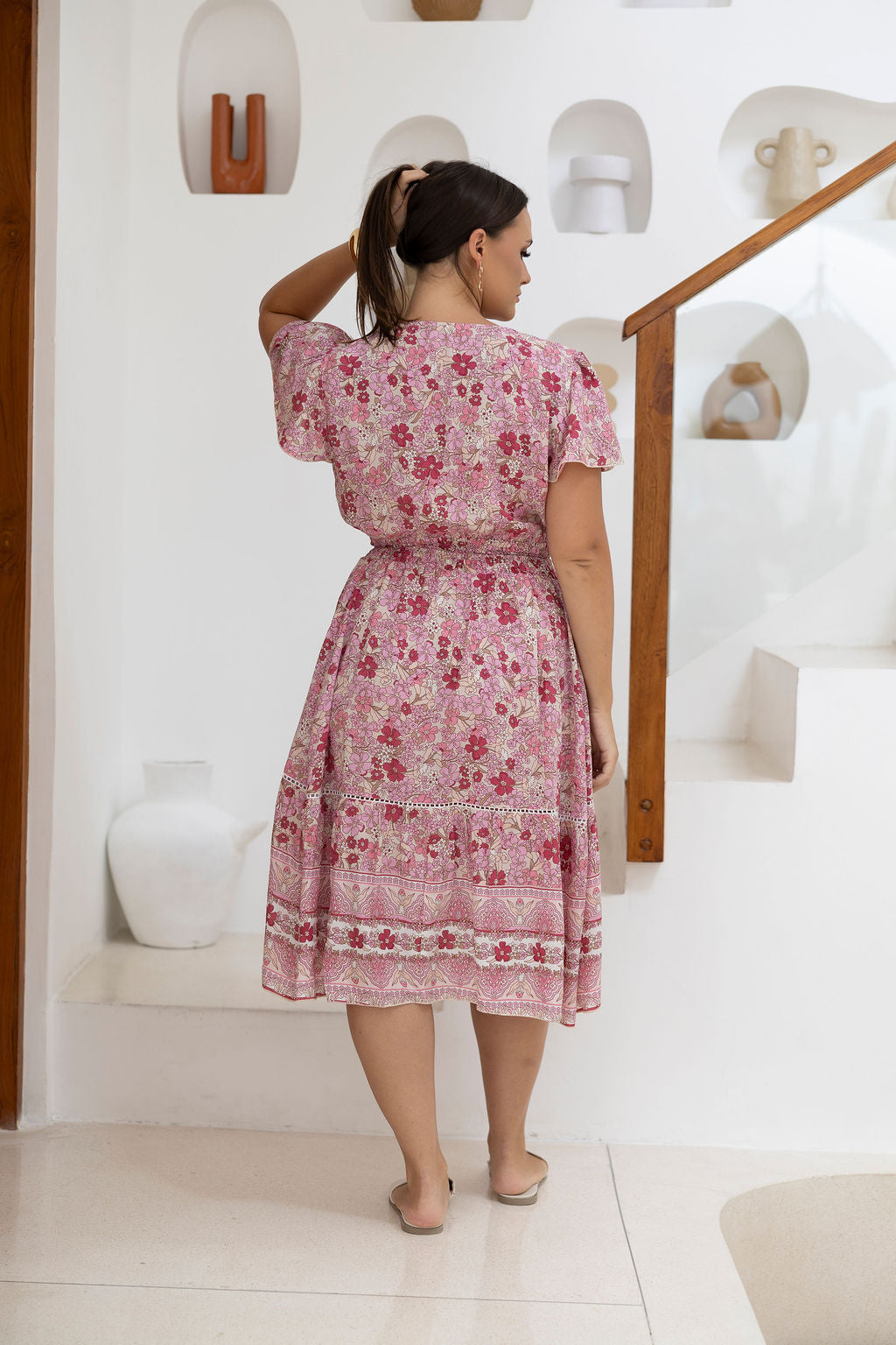 Sole Dress - Berry Blossom Floral