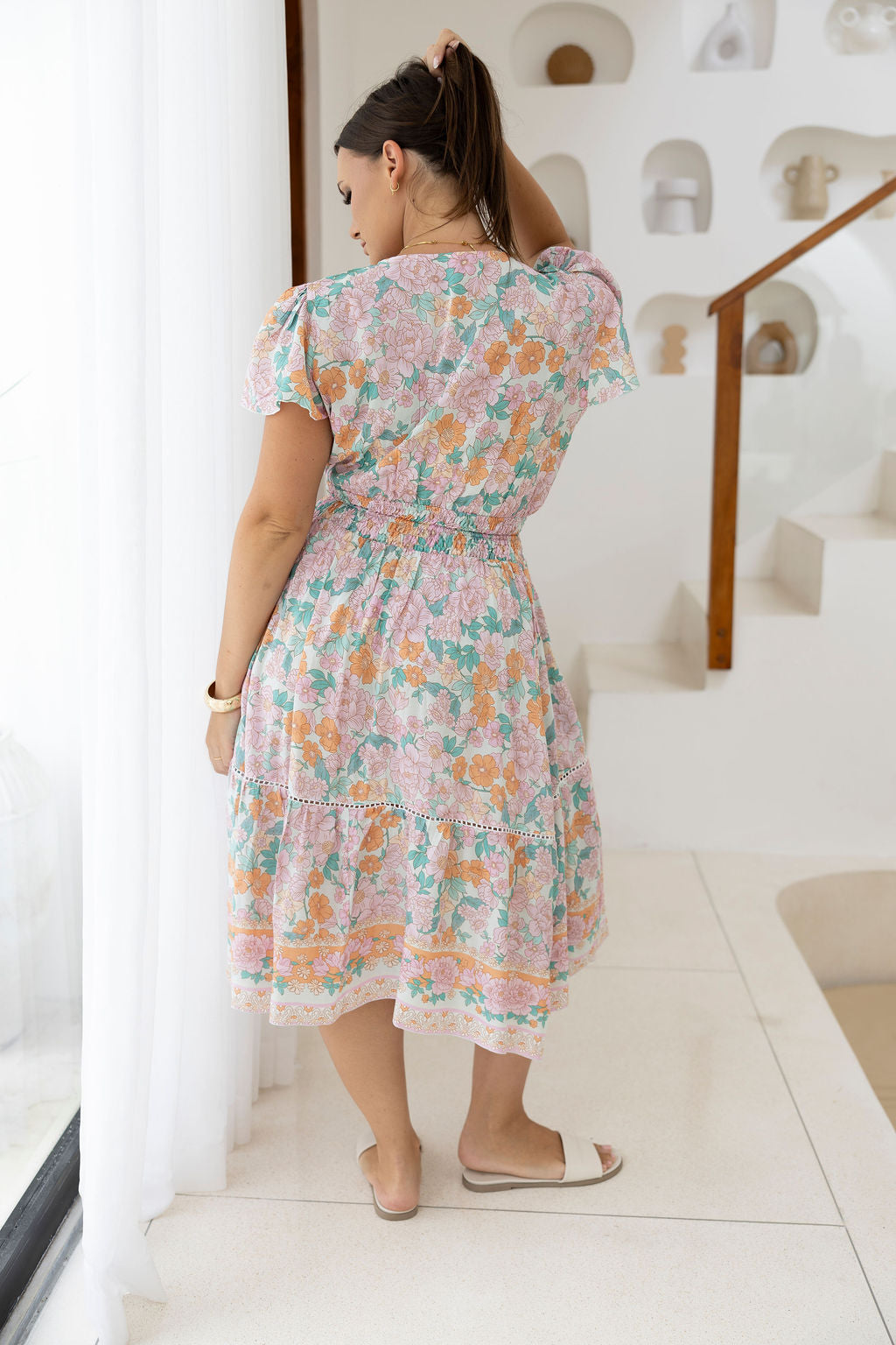 Sole Dress - Peony Floral