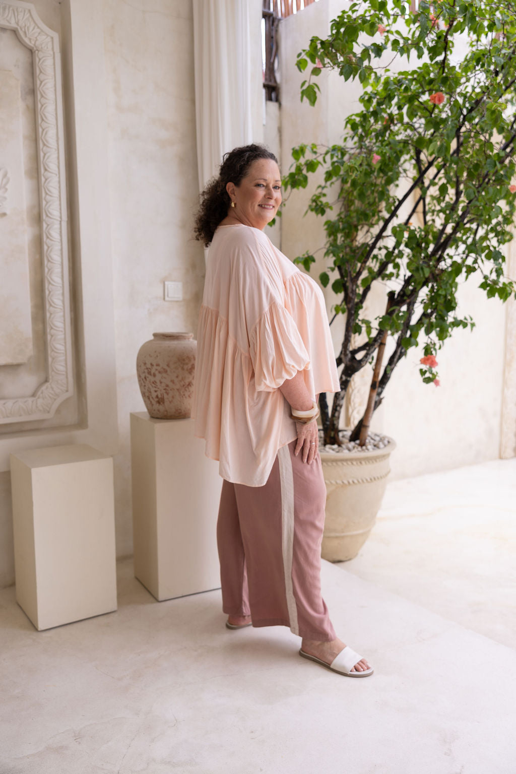 Perfect Tuxedo Pant - Always - Mocca/Stone