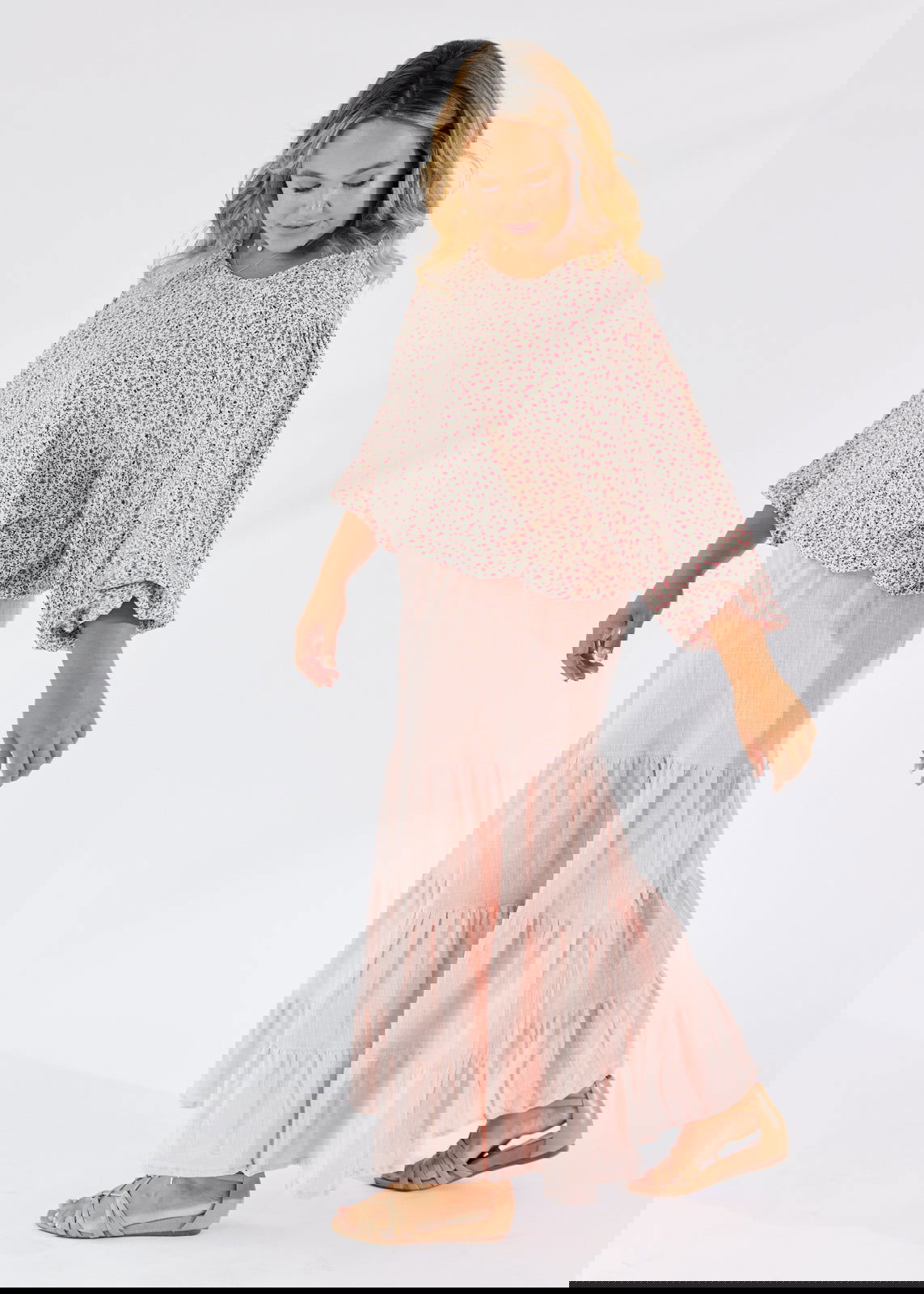 Fernlea Top Poppy - Salt + Soda