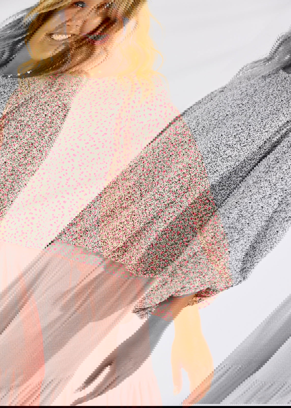 Fernlea Top Poppy - Salt + Soda