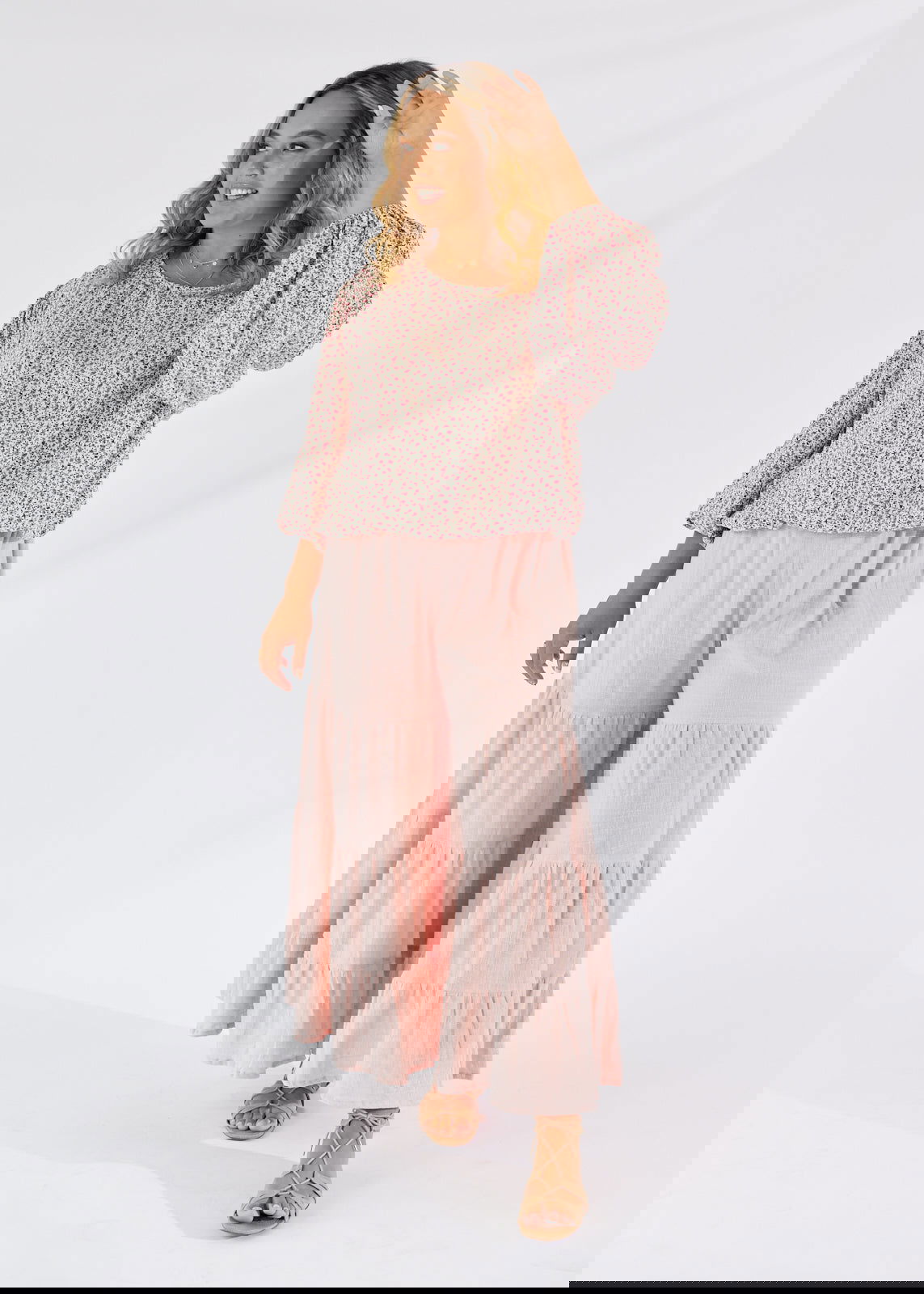 Fernlea Top Poppy - Salt + Soda