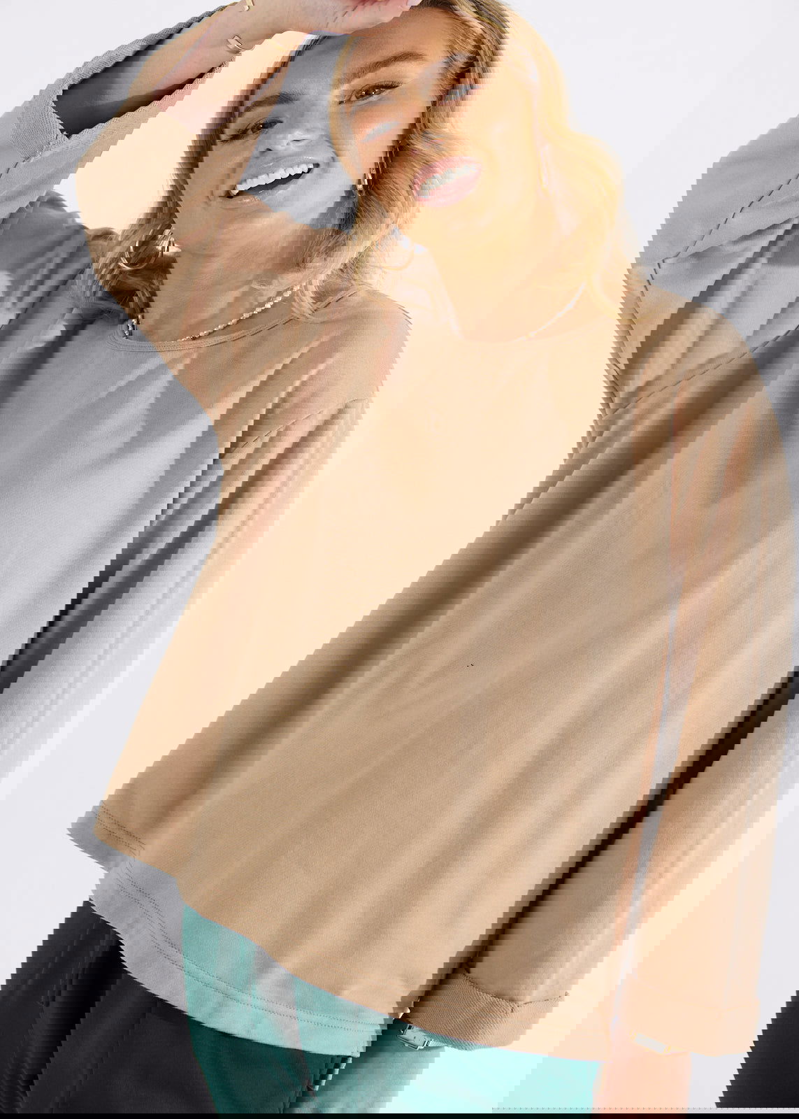 Fumolo Sweat Top Pecan - Salt + Soda