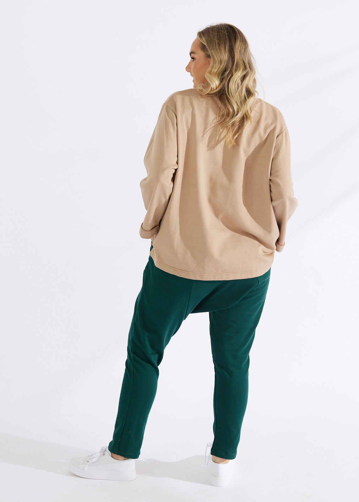 Fumolo Sweat Top Pecan - Salt + Soda