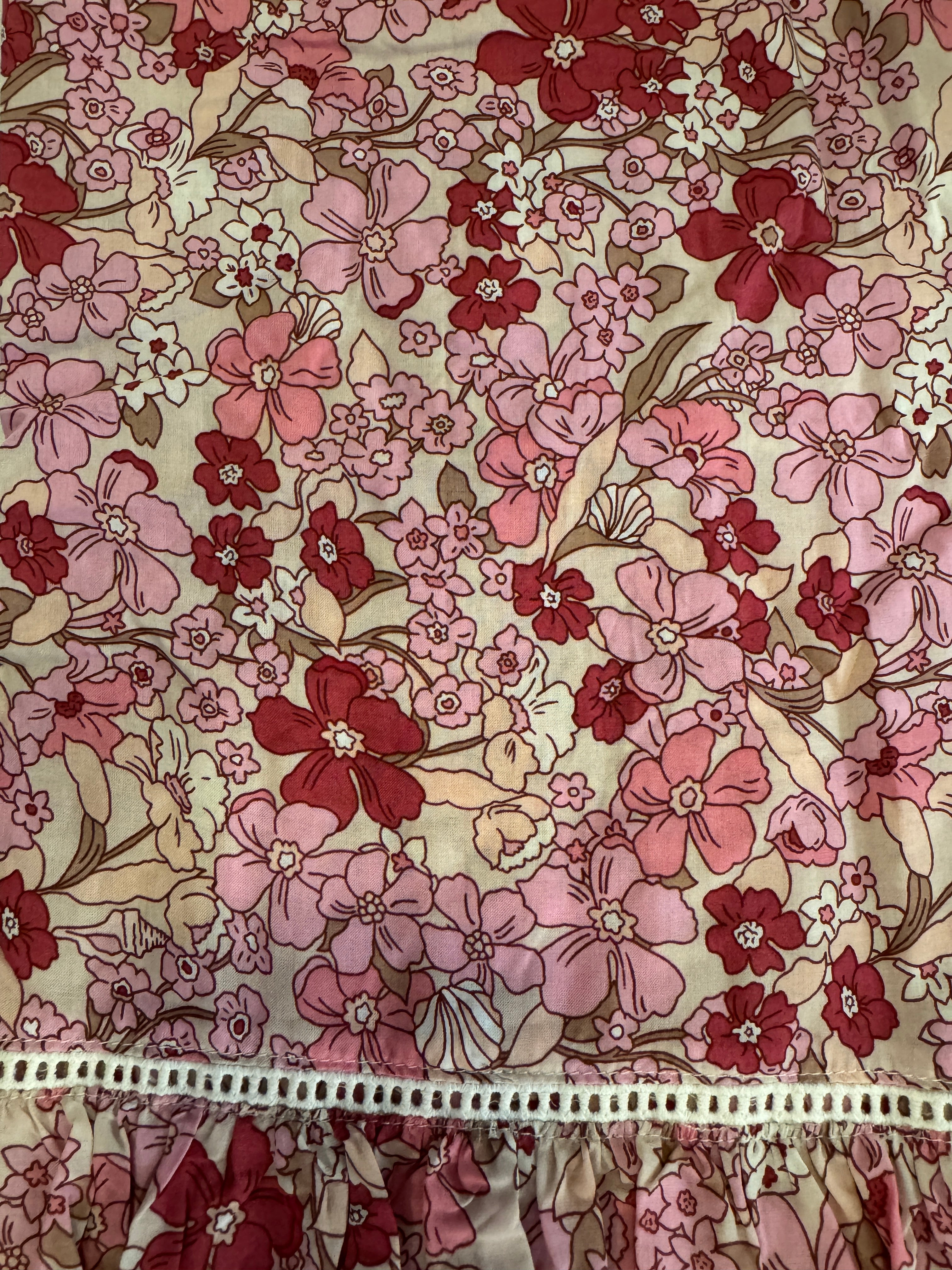 Malibu Pant - Berry Blossom Floral