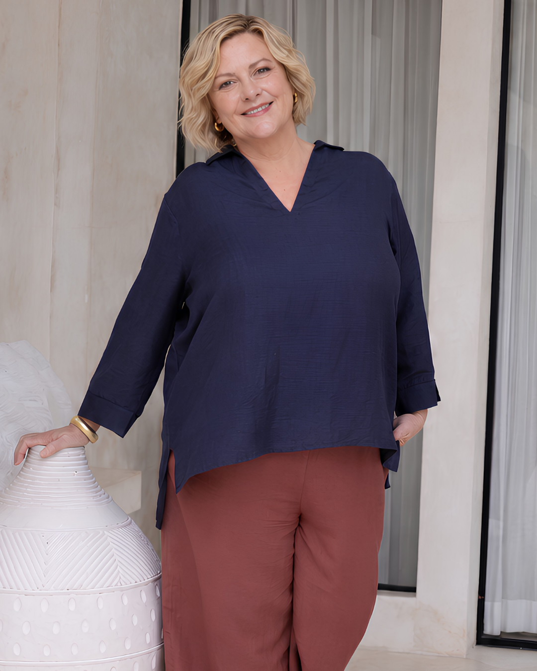 Sienna Shirt - Luxe Linen