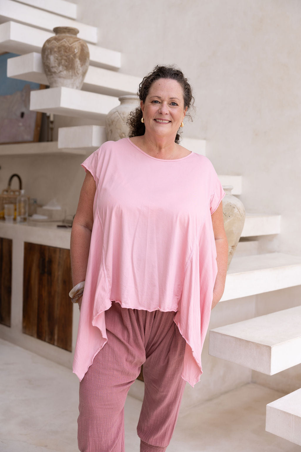 Moroccan Pant - Always - Pink Clay