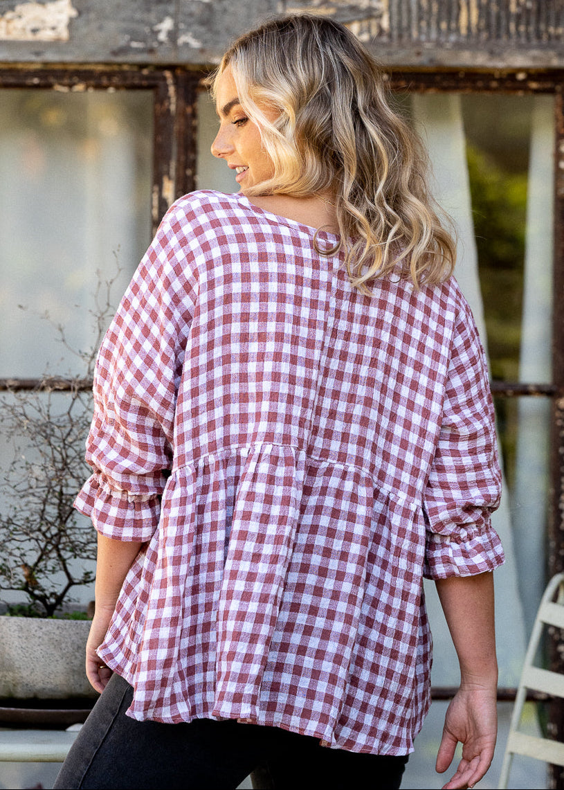 Preston Blouse Pasadena - Salt + Soda