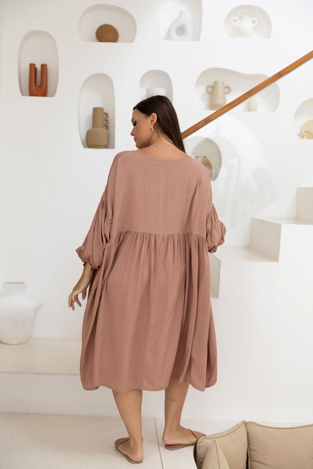 Roma Dress - Always - Mocca