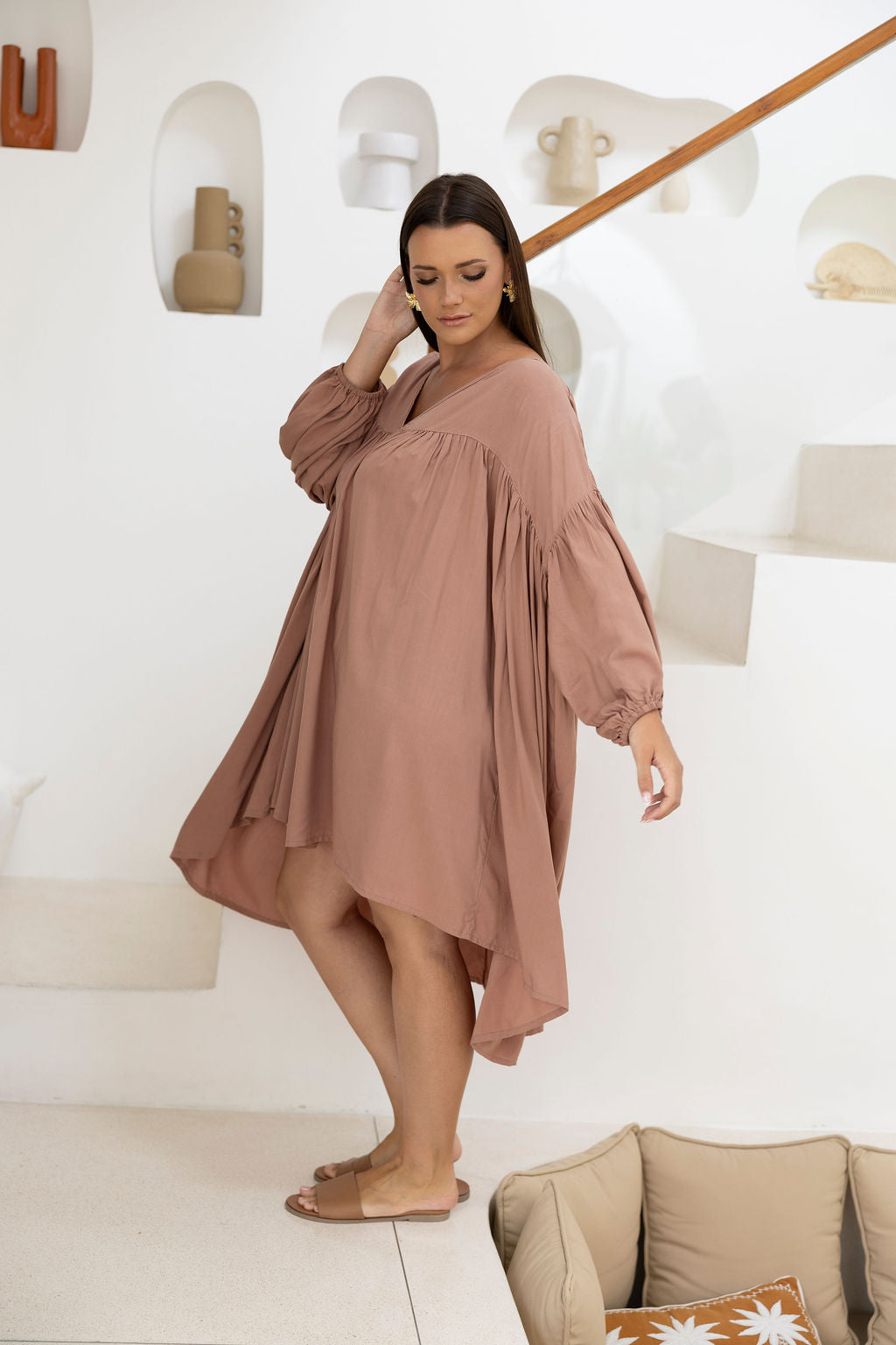 Roma Dress - Always - Mocca