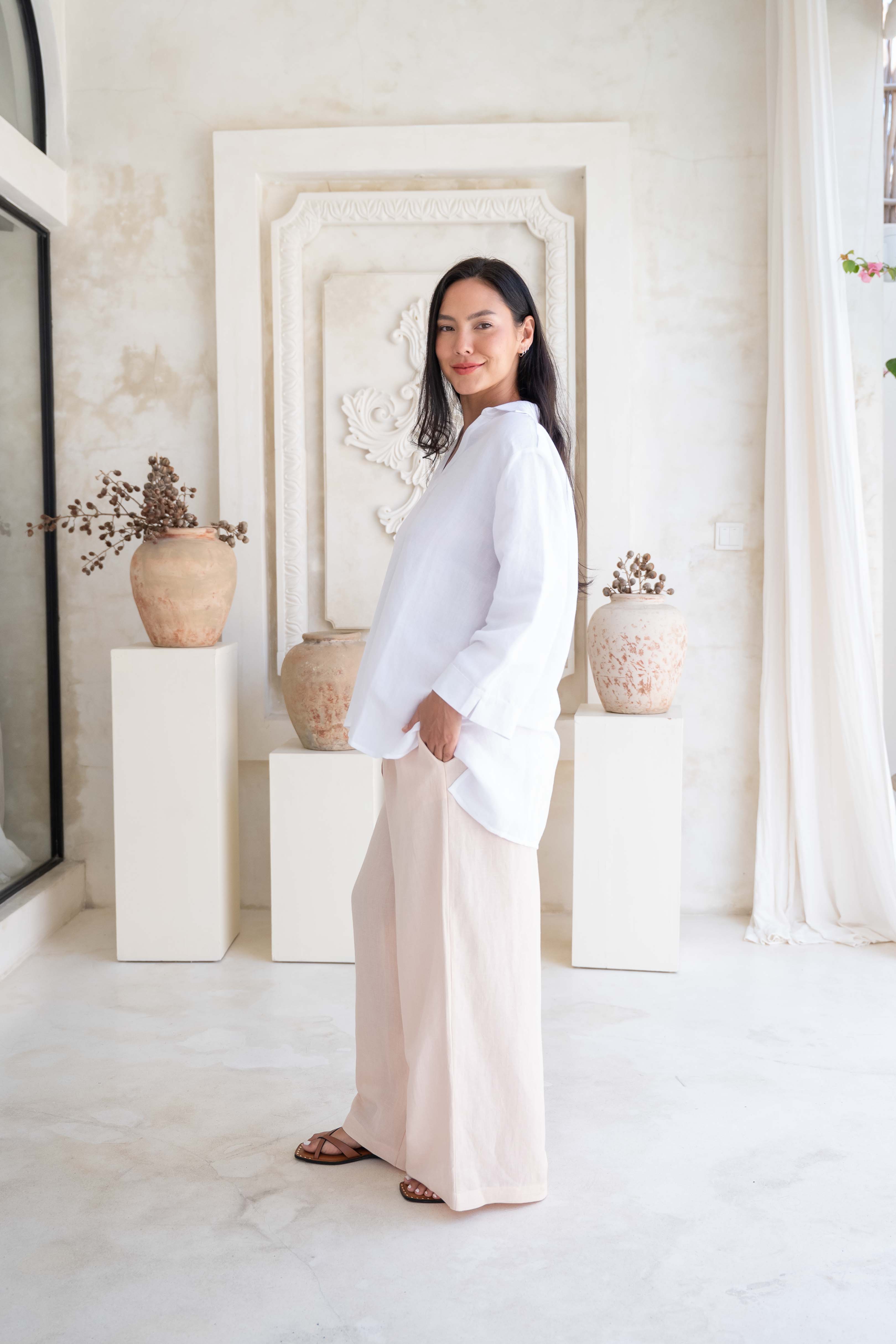 Bardot Pant - Sand