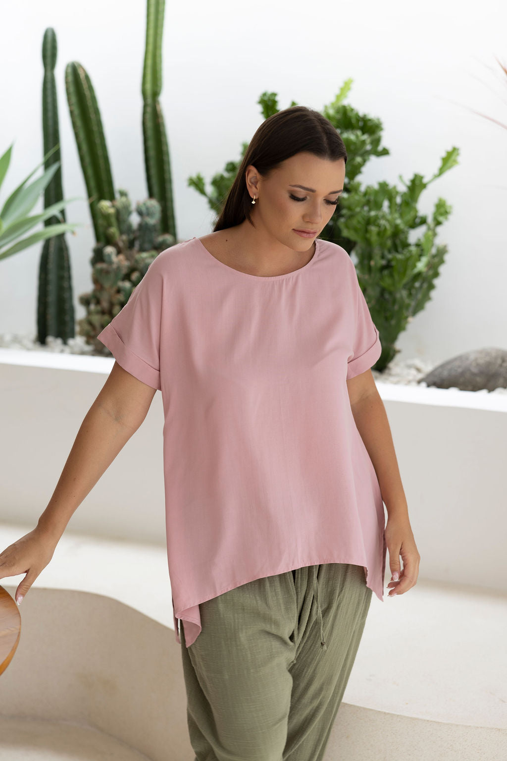 Victoria Top - Always - Dusty Pink