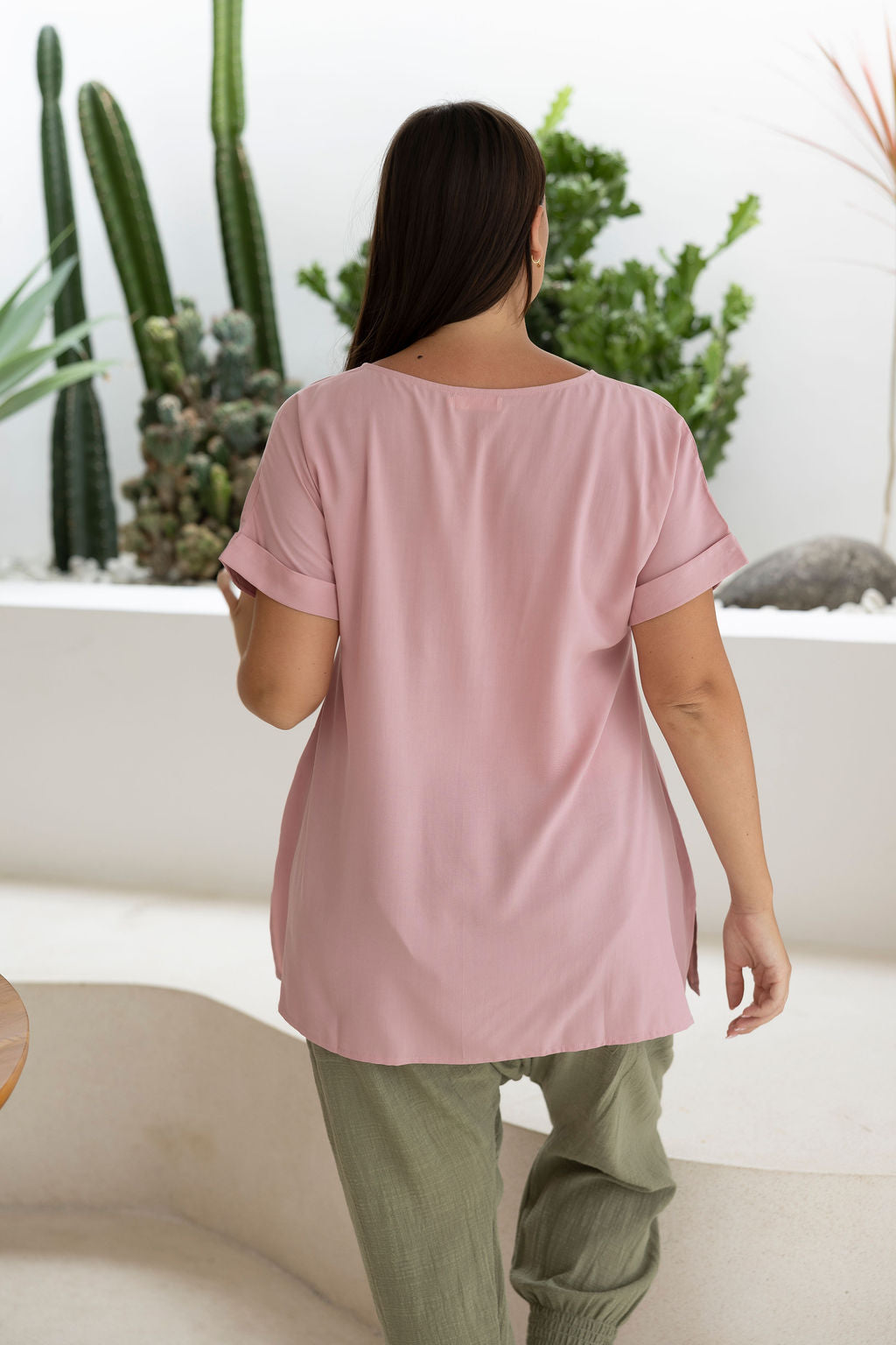 Victoria Top - Always - Dusty Pink