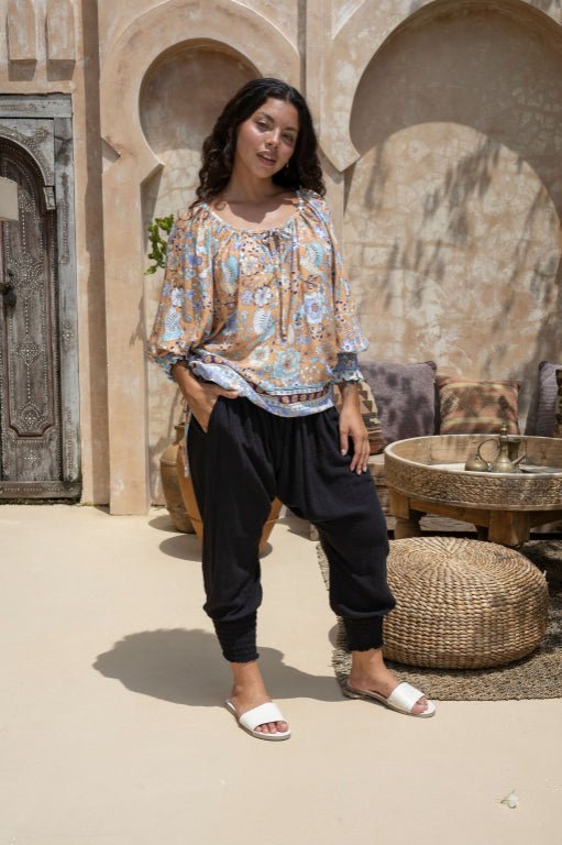 Eden Blouse - Shangri - La Print - Salt + Soda