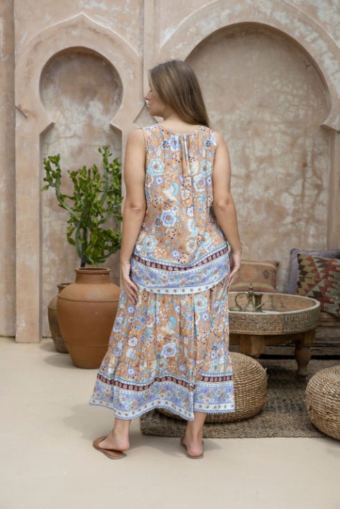 Frankie Cami - Shangri - La Print - Salt + Soda