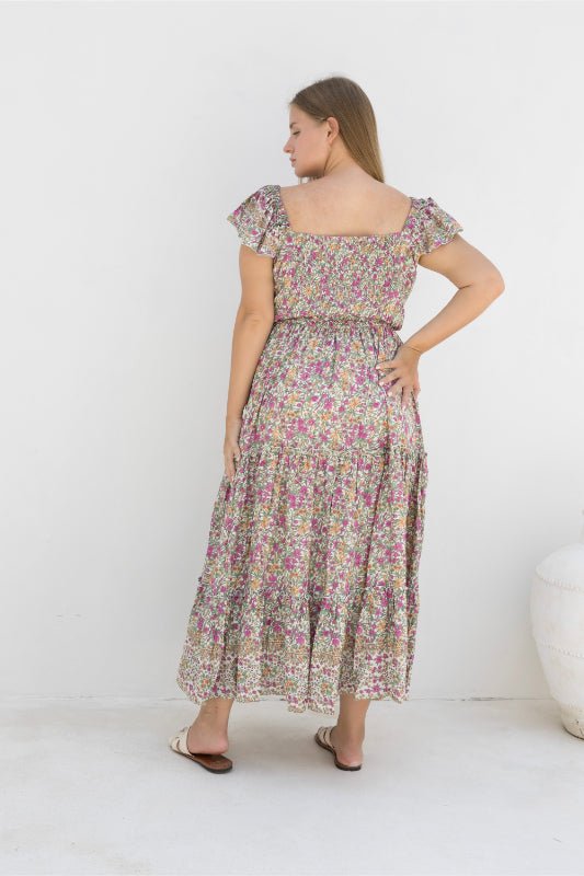 Lexie Dress - Meadow Print - Salt + Soda