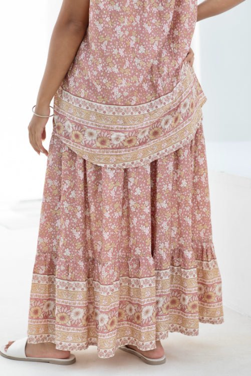 Montego Skirt - Gypsy Print - Salt + Soda