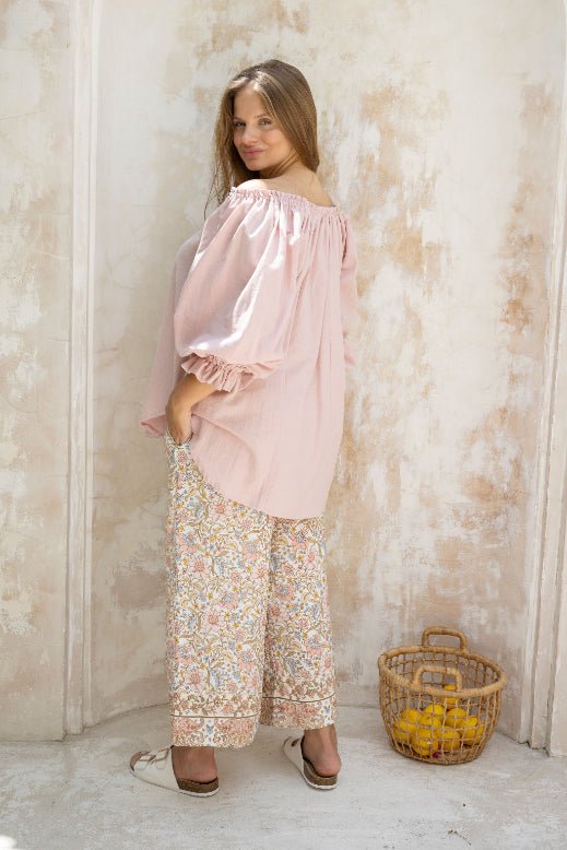 Ouvea Blouse - Blossom - Salt + Soda