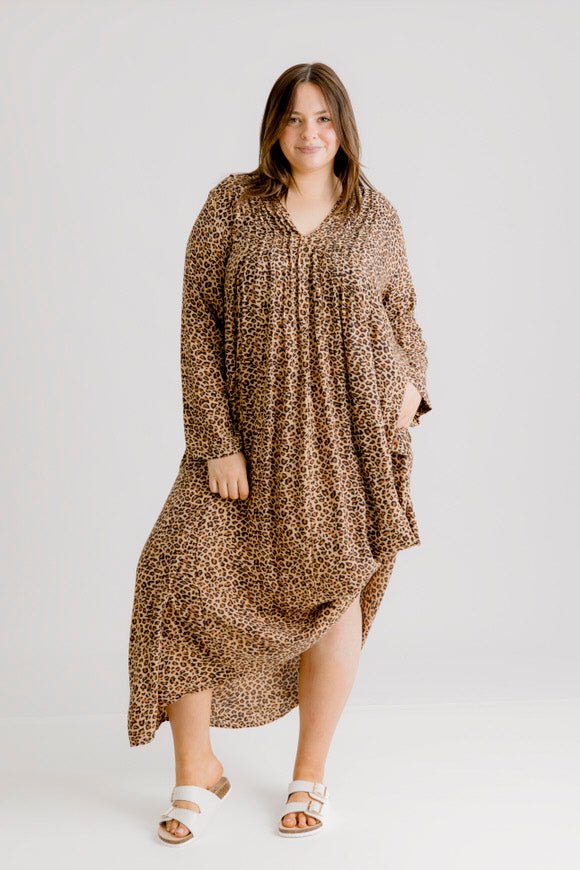 Saharan Leopard Dress - Salt + Soda