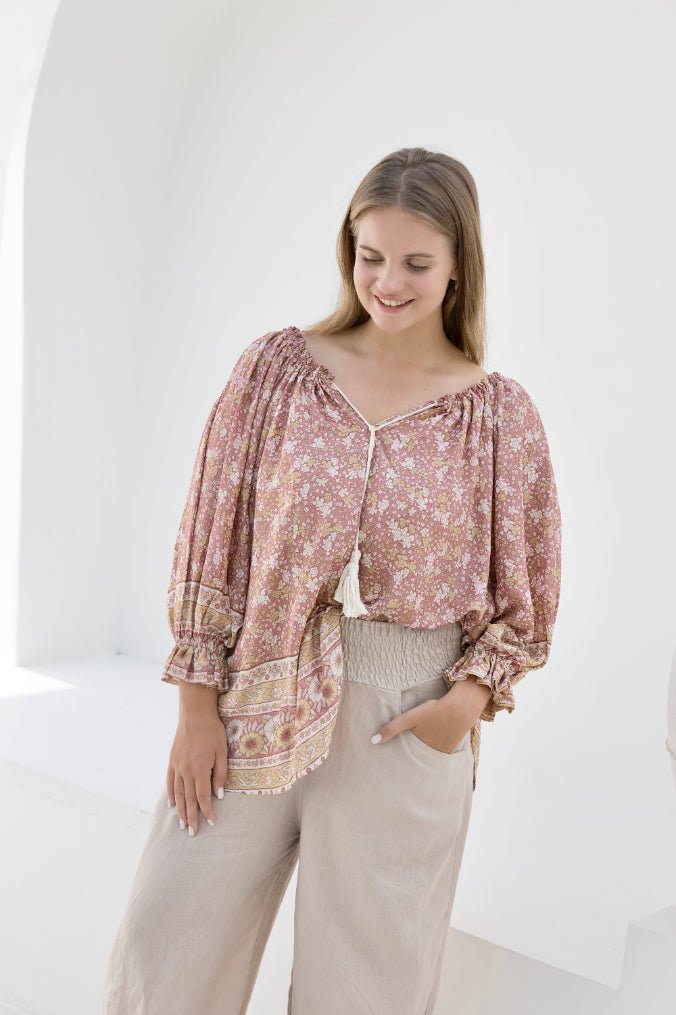 Skye Pant - Sand - Salt + Soda