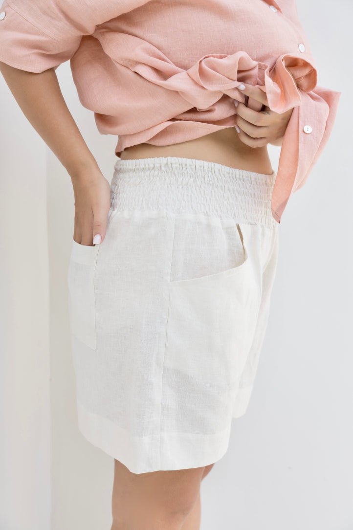 Summer Shorts - Coral - Salt + Soda