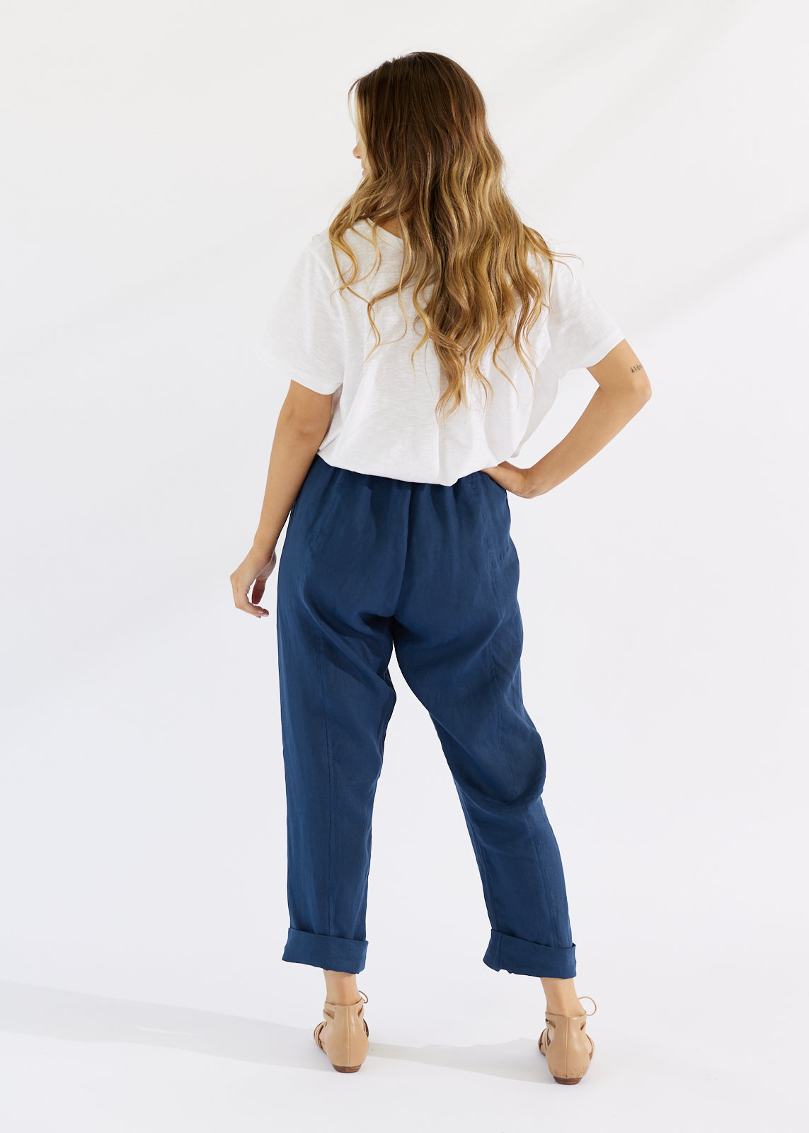 Portsea Pant Navy - Salt + Soda