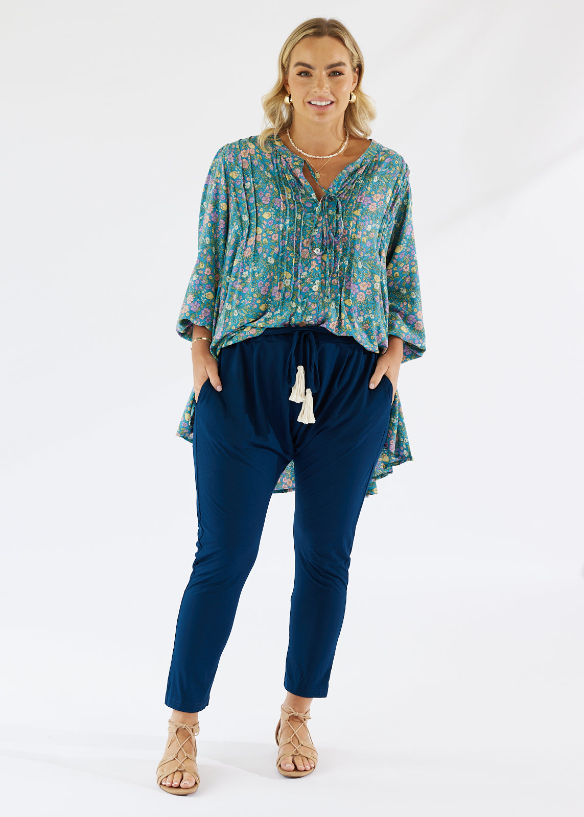 Nimbin Pant Navy - Salt + Soda