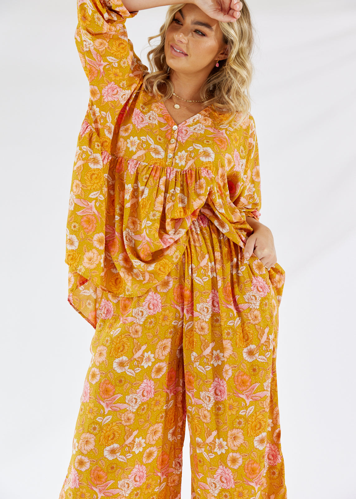 Preston Blouse Amarillo - Salt + Soda