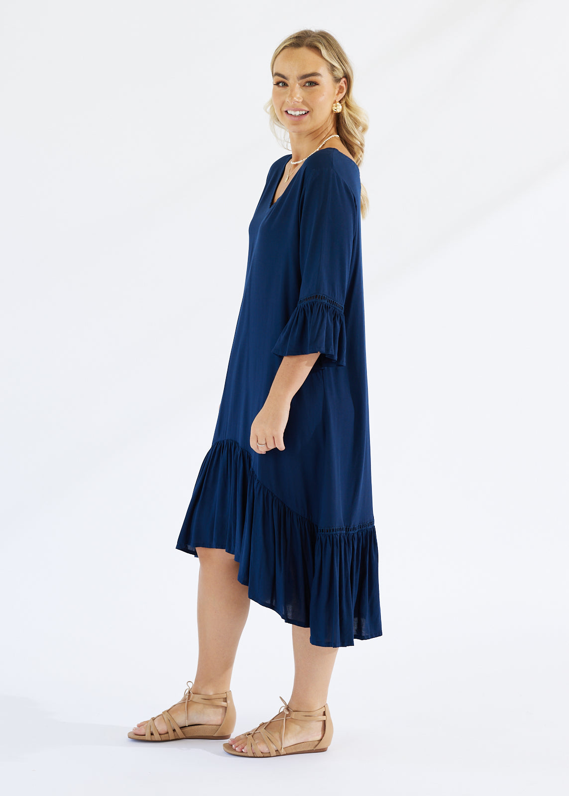 Saltum Dress Navy - Salt + Soda
