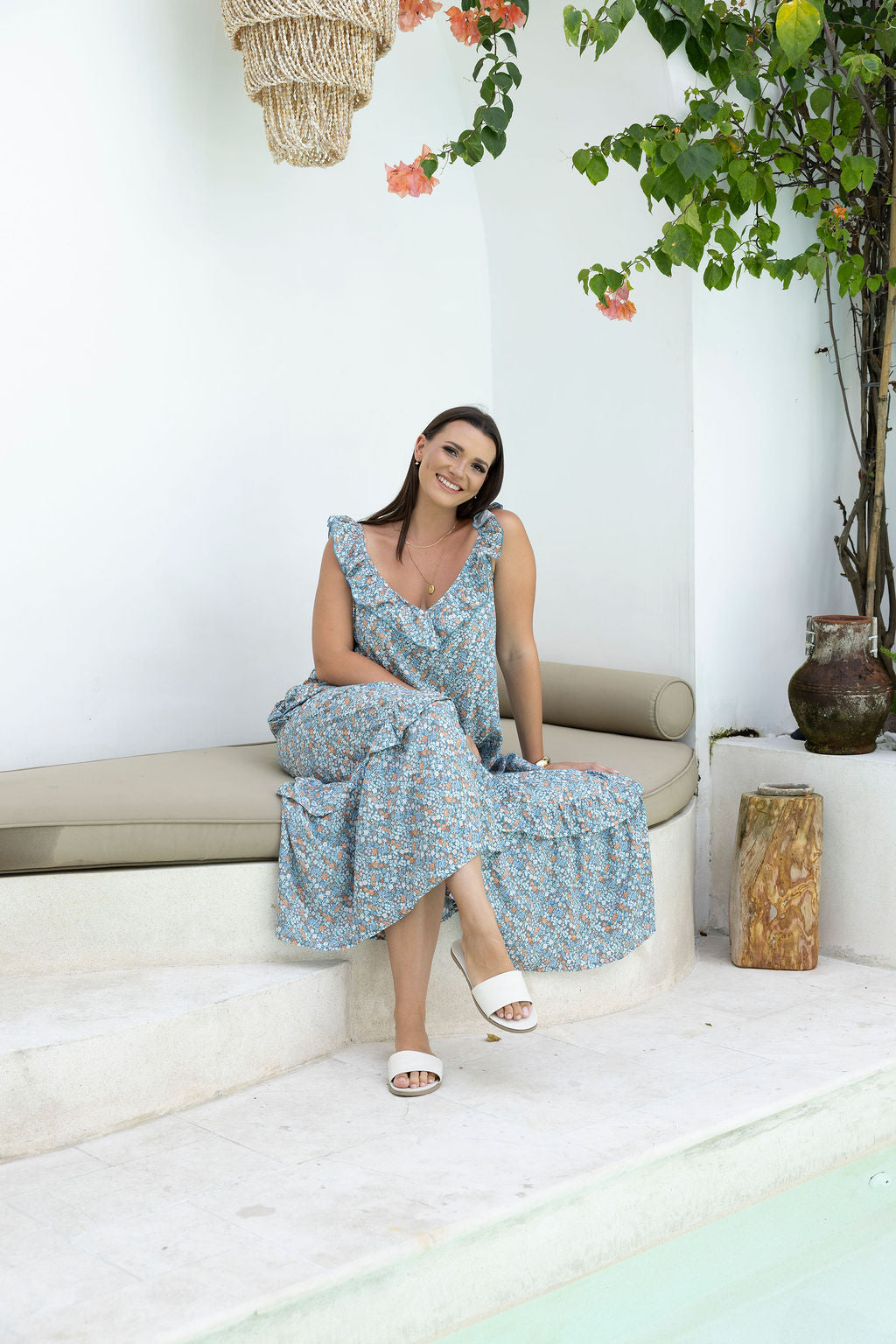 Amore Dress - Chamomile Floral Print