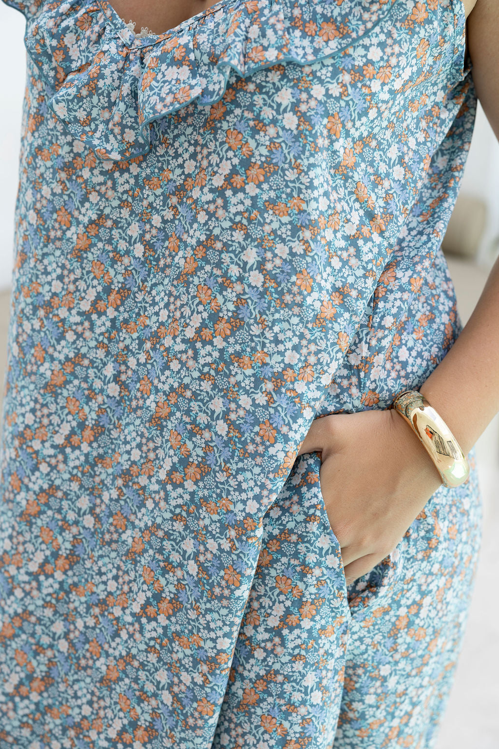 Amore Dress - Chamomile Floral Print