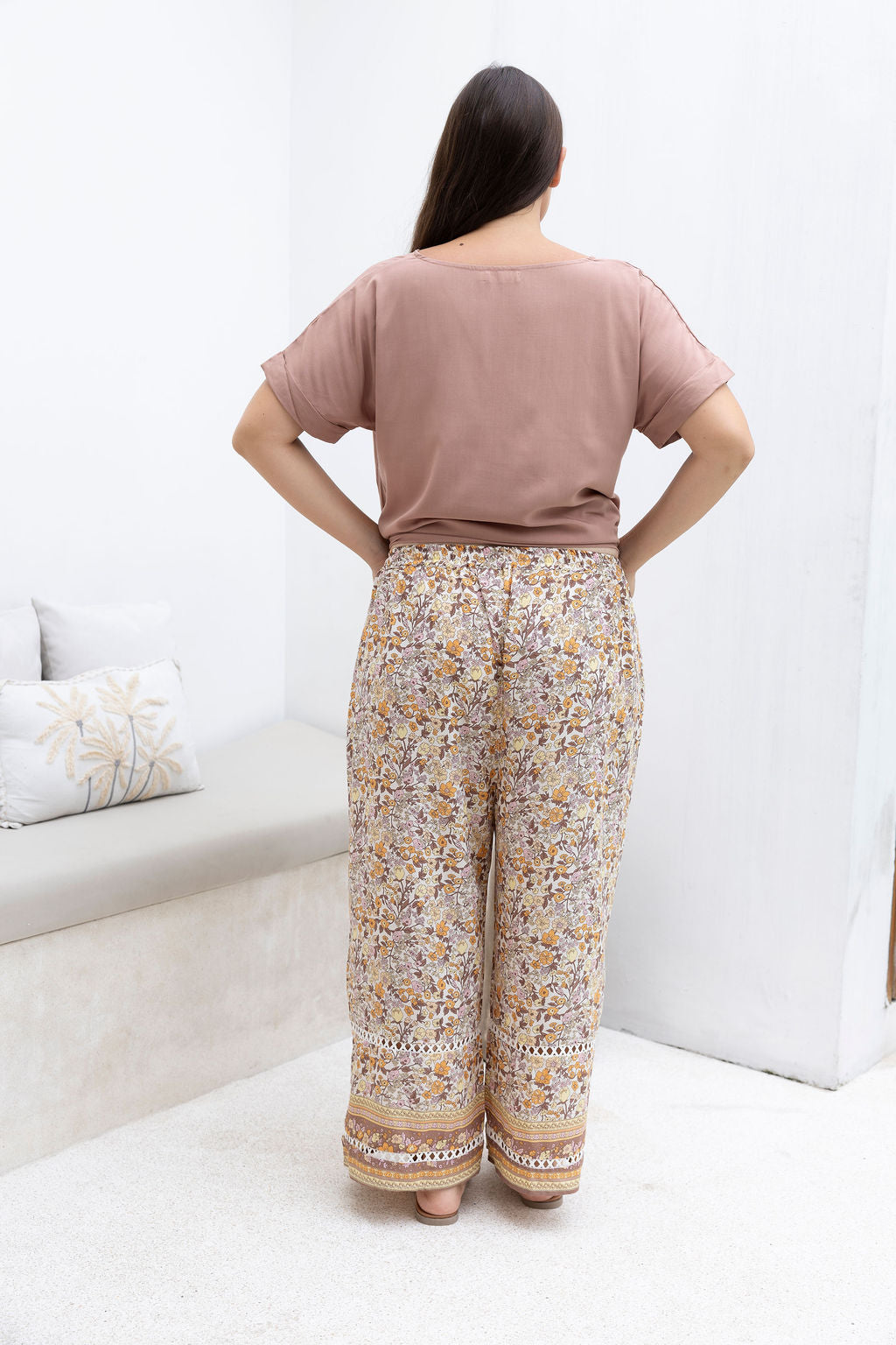 Malibu Pant - Buttercup Floral
