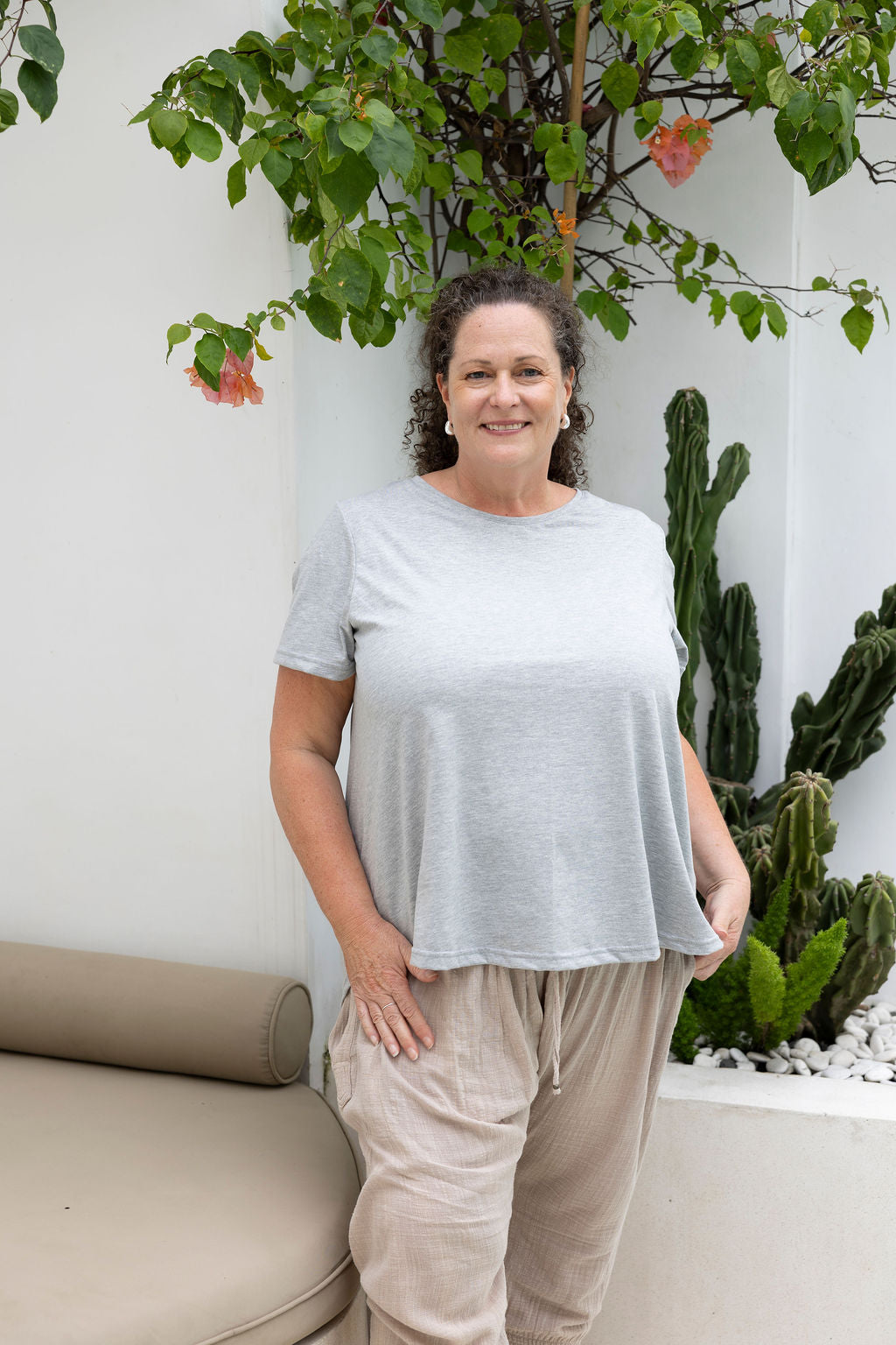 Monaco Top - Always - Grey Marle