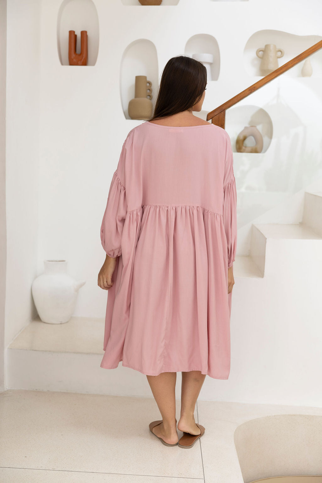 Roma Dress - Always - Dusty Pink
