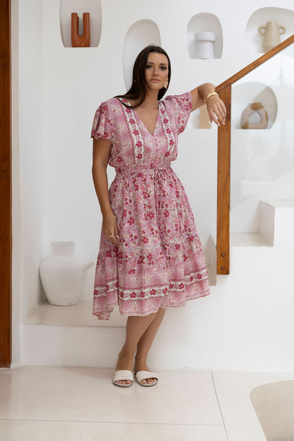 Sole Dress - Berry Blossom Floral