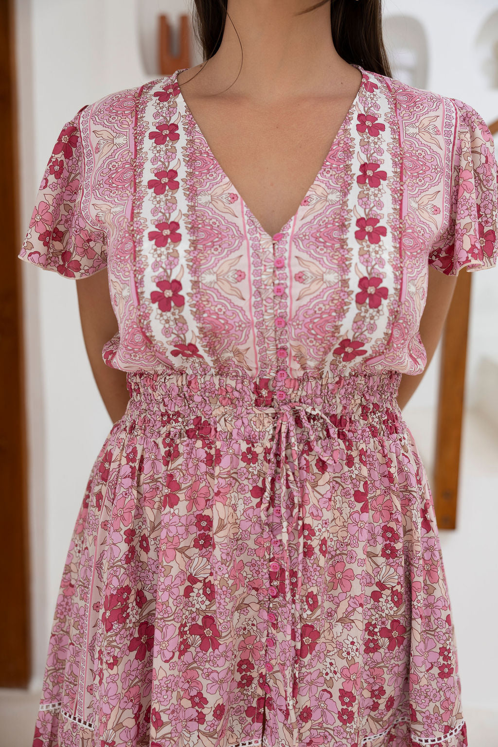 Sole Dress - Berry Blossom Floral
