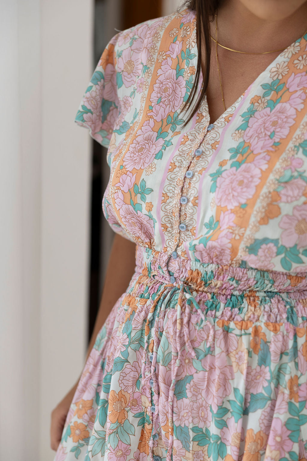 Sole Dress - Peony Floral