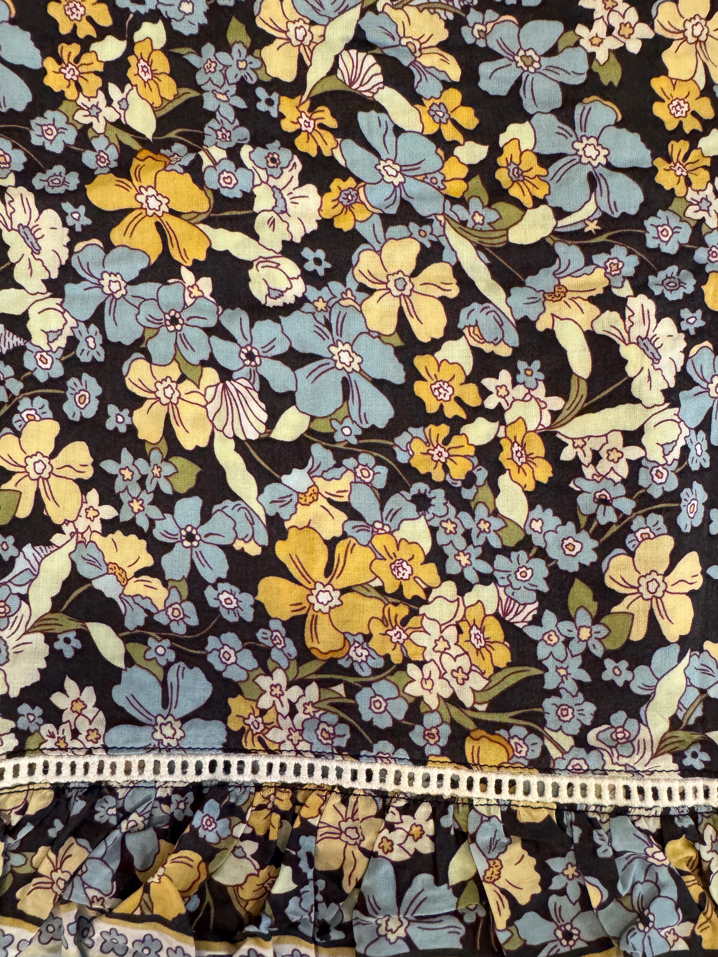 Malibu Pant - Bluebell Floral