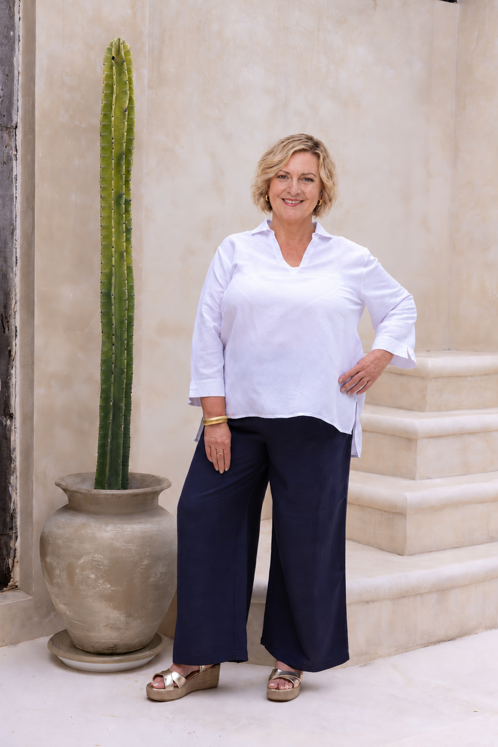 Sienna Shirt - Luxe Linen