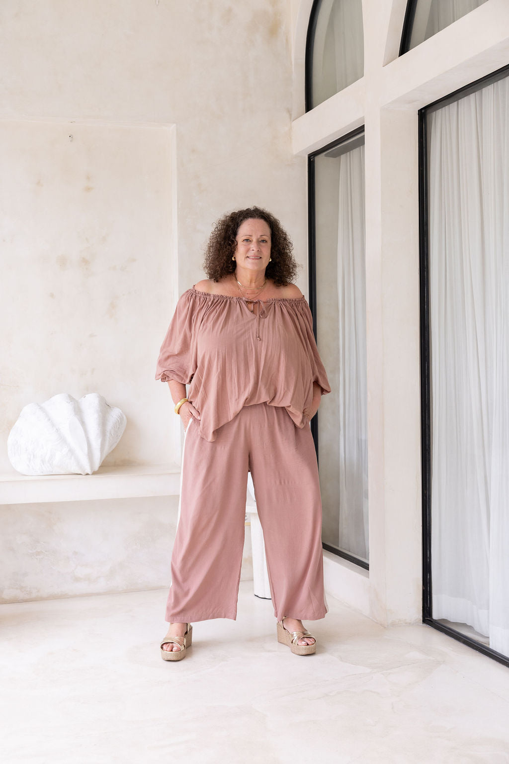 Perfect Tuxedo Pant - Always - Mocca/Stone