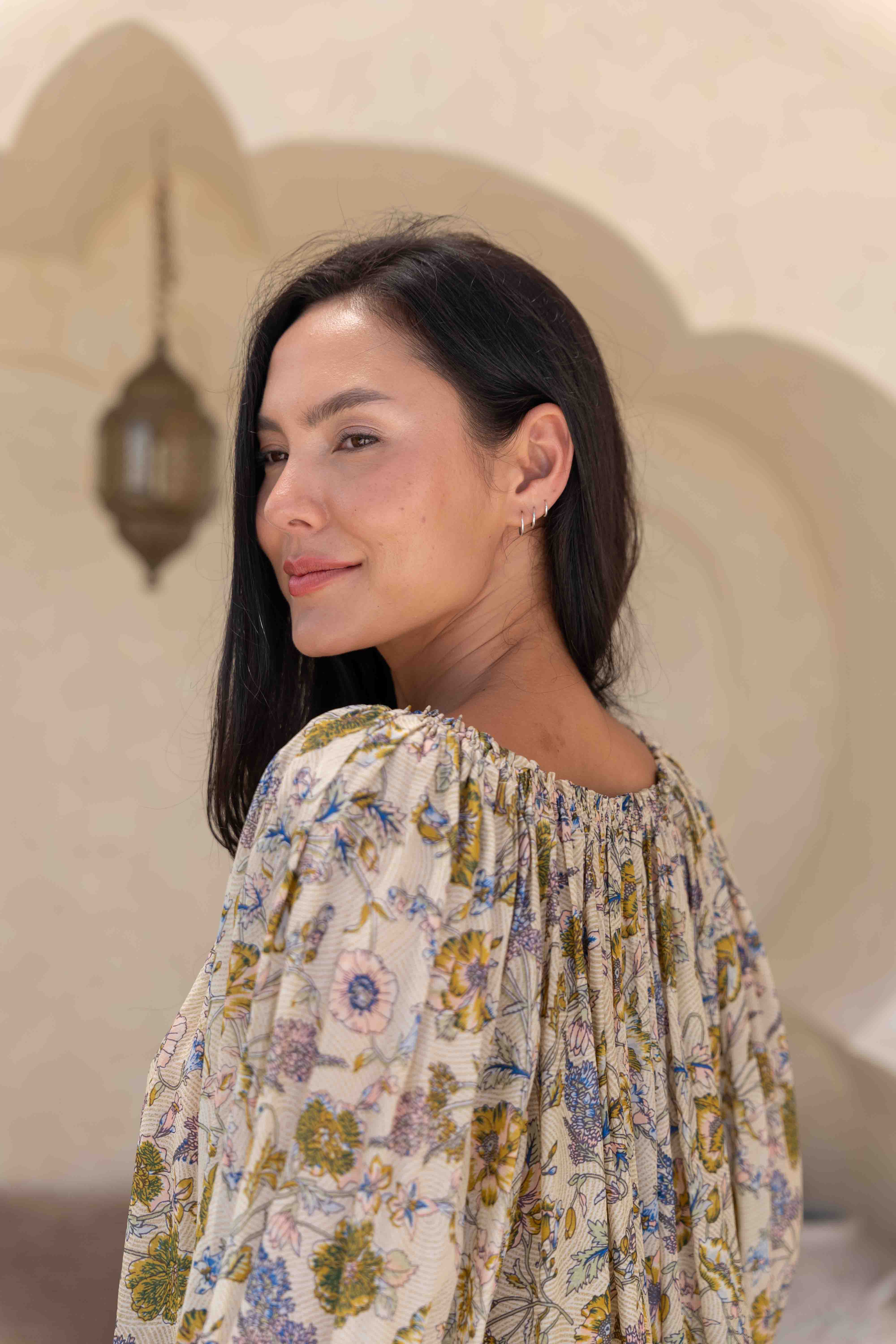 Ouvea Blouse - Meadow Floral