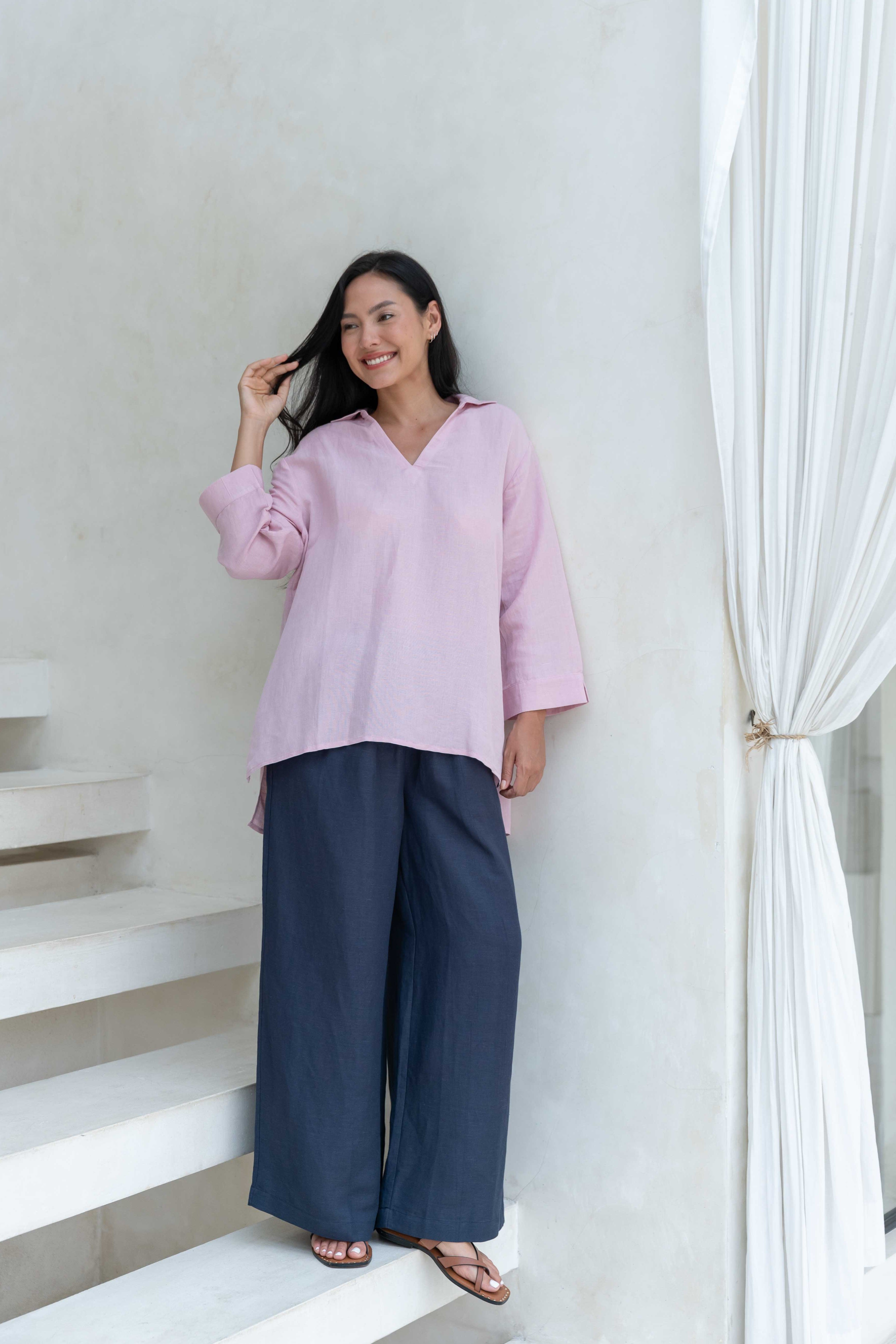 Bardot Pant - Navy