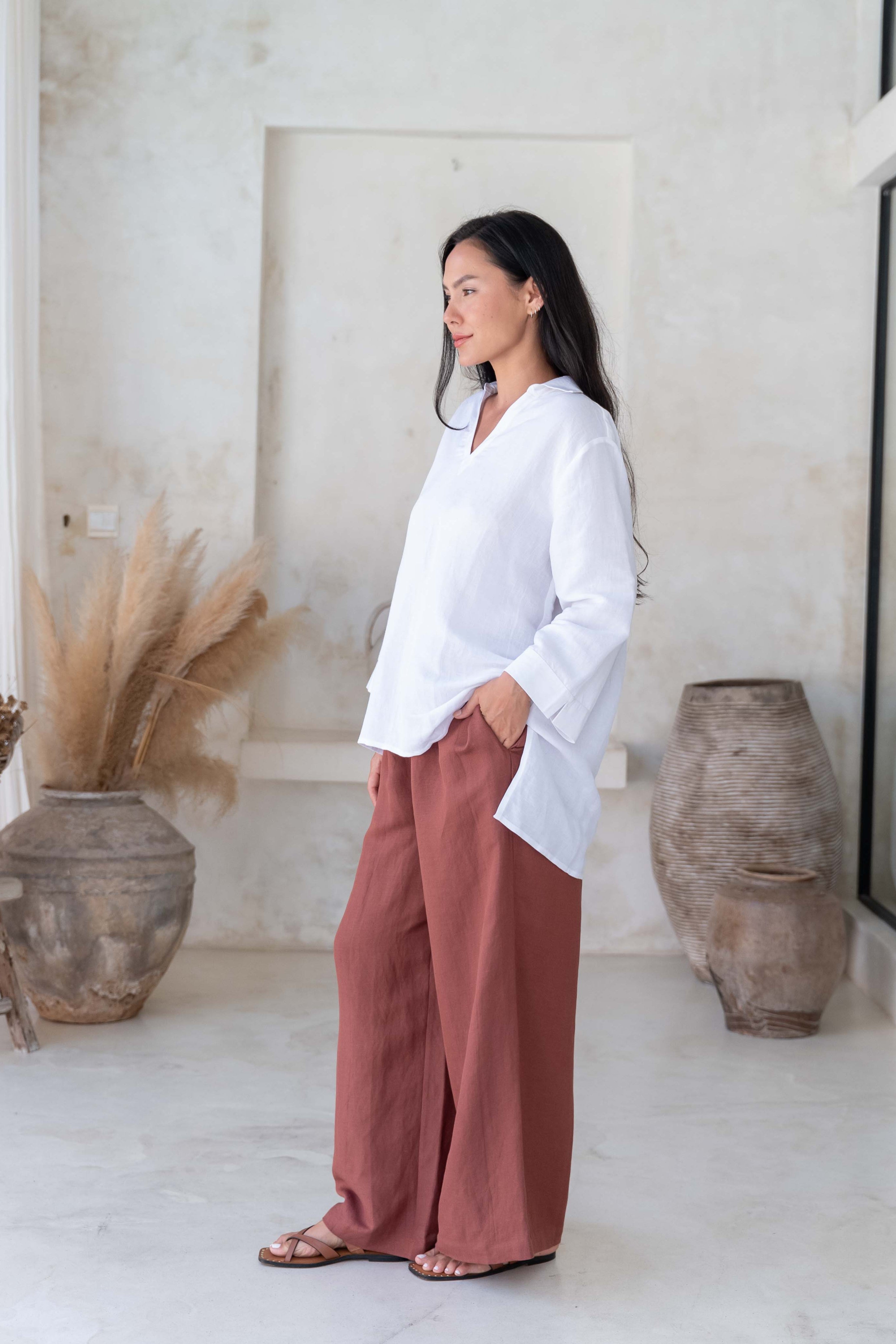 Bardot Pant - Caramel