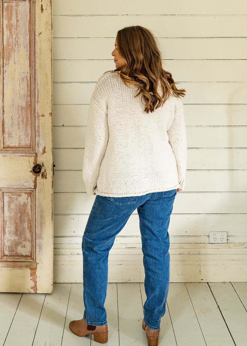 Thredbo Chunky Knit Cream